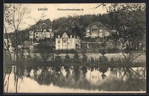 AK Erfurt, Villen an der Hohenzollernstrasse