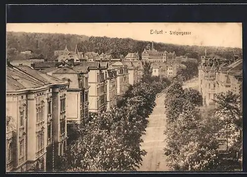 AK Erfurt, Villen an der Steigergasse