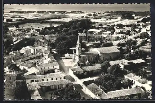 AK Saint-Denis, Vue aérienne du village et de la côte