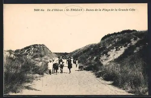 AK Saint-Trojan, Dunes de la Plage de la Grande Côte