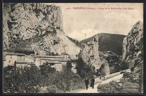 AK Barbières /Drome, Gorge de la Barberolle, coté Ouest