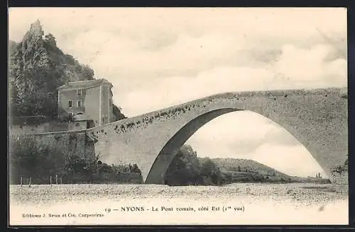 AK Nyons, le pont romain