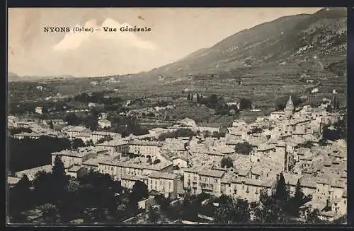 AK Nyons /Drome, Vue Générale