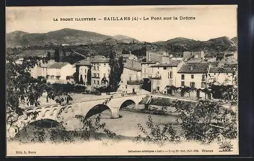 AK Saillans, Le Pont sur la Drome