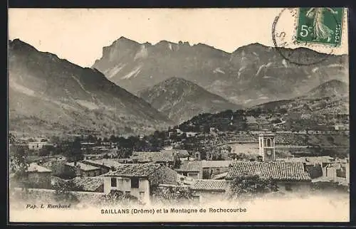 AK Saillans /Drome, La Montagne de Rochecourbe