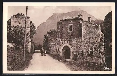 AK Saou /Drome, Le Donjon de Lastic