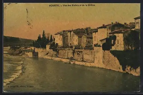 AK Aouste, Vue des Enfers et de la Drome