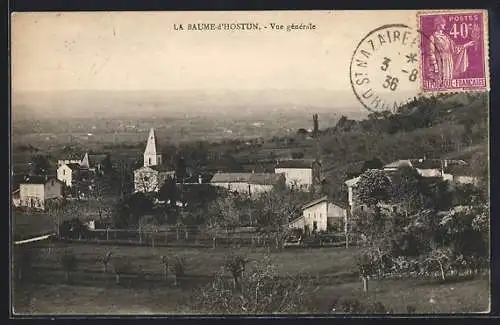 AK La Baume-d`Hostun, Vue générale