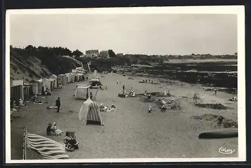 AK Tharon-Plage, La Plage à marée basse