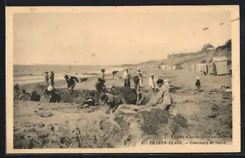 AK Tharon-Plage, Concours de sable