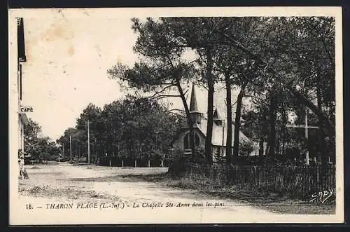 AK Tharon-Plage, La Chapelle Ste-Anne dans les pins