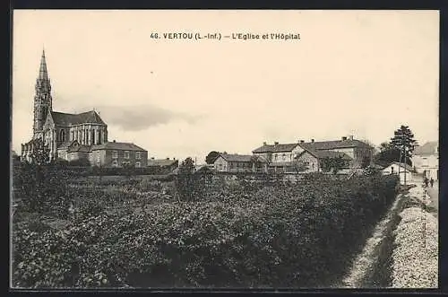 AK Vertou, L`Église et l`Hôpital