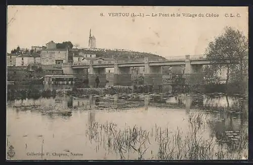 AK Vertou, Le Pont et le Village du Chêne