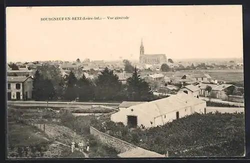 AK Bourgneuf-en-Retz, Vue générale