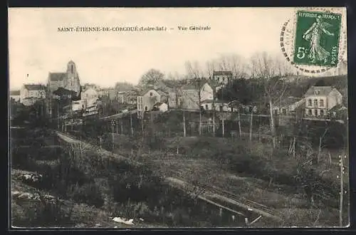 AK Saint-Étienne-de-Corcoué, Vue générale du village