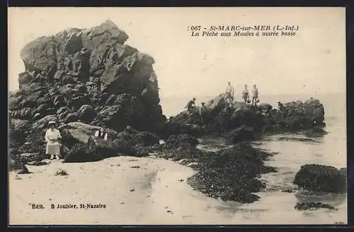 AK St-Marc-sur-Mer, La Pêche aux Moules à marée basse