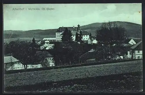 AK Altenhof i. Mühlkreis, Blick über den Ort