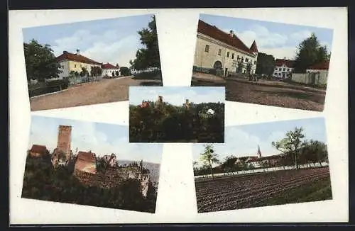 AK Pupping, Ruine Schaumburg, Ortspartien