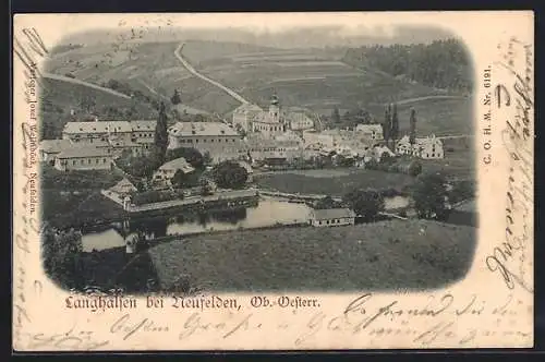 AK Langhalsen bei Neufelden, Gesamtansicht am Fluss