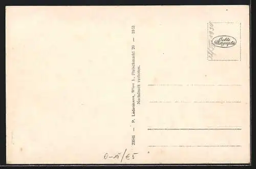 AK Lambach /O.-Oe., Ortsansicht mit Traunstein