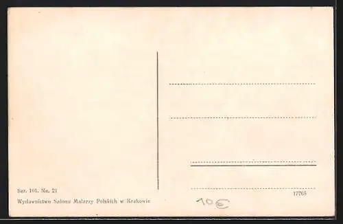 AK Tatry, Widok an Kosciól Jezuicki i Gewont ze strony pod Zakopianka