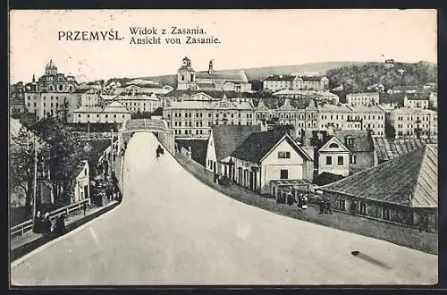 AK Przemysl, Widok z Zasania