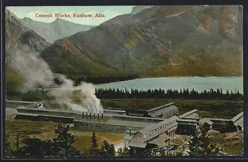 AK Exshaw /Alta., Cement Works