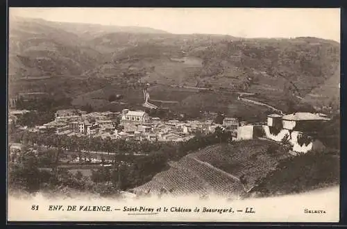 AK Saint-Péray /Valence, Le Château de Beauregard