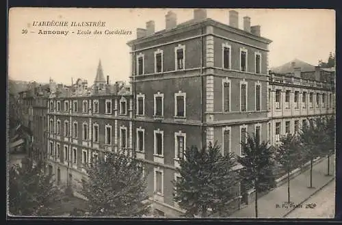 AK Annonay /Ardêche, Ecole des Cordeliers