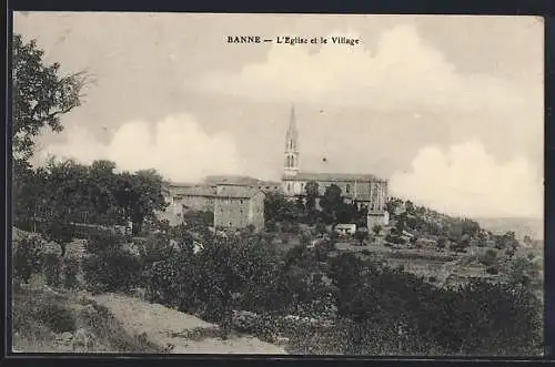 AK Banne, L`Eglise et le Village