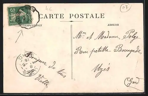 AK Jaujac /Ardèche, L`Eglise