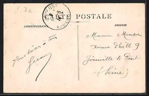 AK Joyeuse /Ardèche, Vue générale