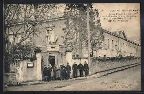 AK Privas, Croix-Rouge Francaise, Association des Dames Francaises