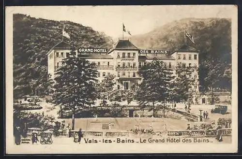 AK Vals-les-Bains, Le Grand Hôtel des Bains