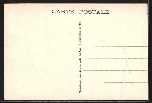 AK Louvesc /Ardêche, Place Principale et Avenue de la Basilique