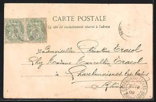 AK La Louvesc, Place du Marché