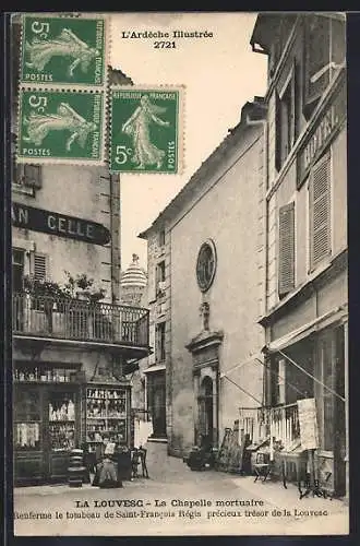 AK Louvesc /Ardêche, La Chapelle mortuaire