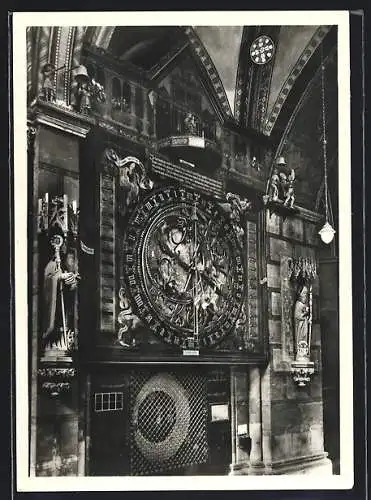 Foto-AK Deutscher Kunstverlag, Nr. 26: Münster, Der Dom, Astronomische Uhr