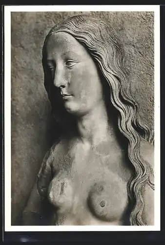 Foto-AK Deutscher Kunstverlag, Nr. 57: Würzburg, Luitpold-Museum, Eva von T. Riemenschneider