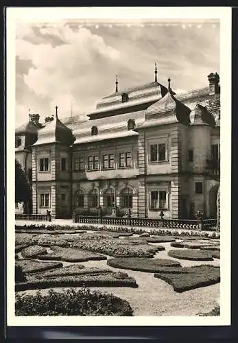 Foto-AK Deutscher Kunstverlag, Nr. 2: Veitshöchheim, Schloss, Erbaut 1680-82