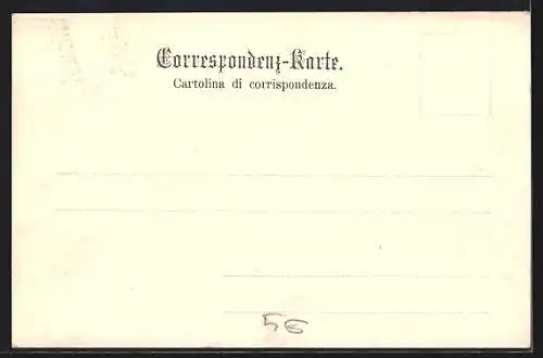 AK Capodistria, Municipio, Ansicht vom Rathaus