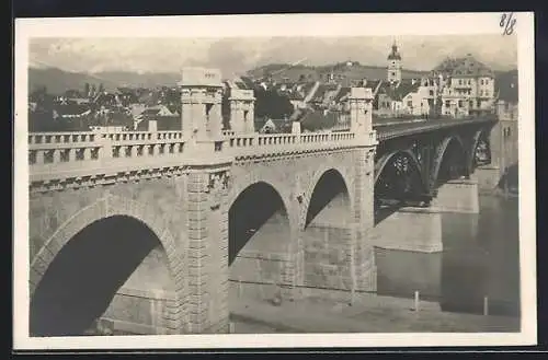 AK Marburg a. D., Die neue Reichsbrücke