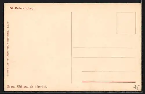 AK St. Pétersbourg, Grand Château de Péterhof