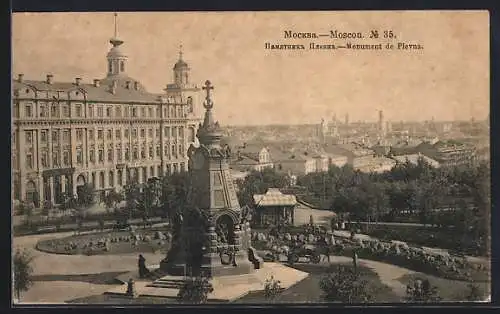 AK Moscou, Monument de Plevna