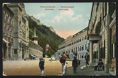 AK Herkulesbad, Herkulesplatz