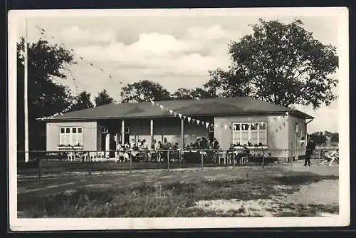 AK Berlin-Oberschöneweide, AEG-Sportvereinigung e. V., Sportplatz, An der Wuhlheide 246