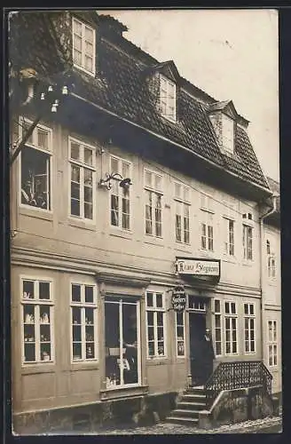 Foto-AK Bodenburg, Geschäft von Franz Stegmann, 1912