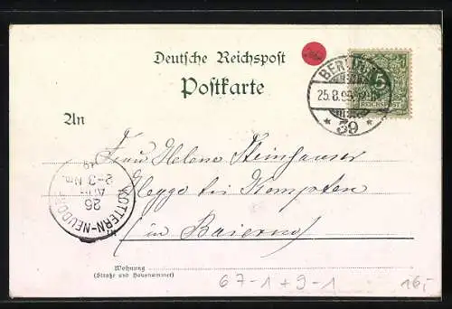Lithographie Berlin, Ausstellung Transvaal, Schänke, Goldgräber-Lager, Goldgräber-Quartier