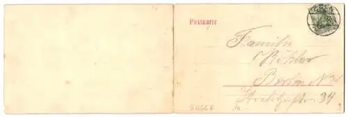 Klapp-AK Köln, Panorama mit Dom