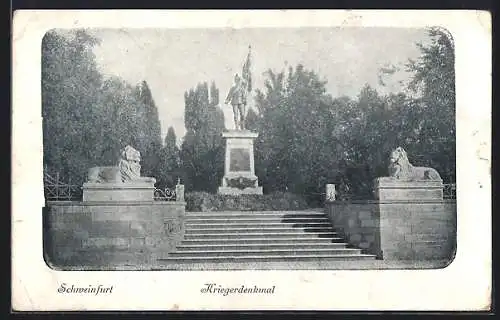 AK Schweinfurt, Kriegerdenkmal